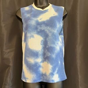 ZYIA Active NEW Royal Waffle Hendrix Muscle Tank Size XS
